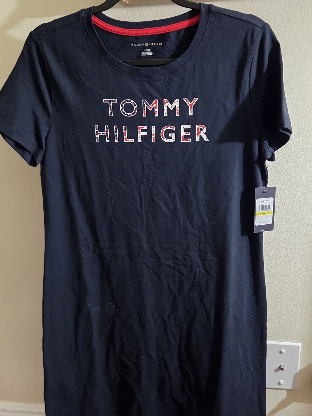 Tommy Hilfiger Dark Blue T-Shirt Dress-NWT